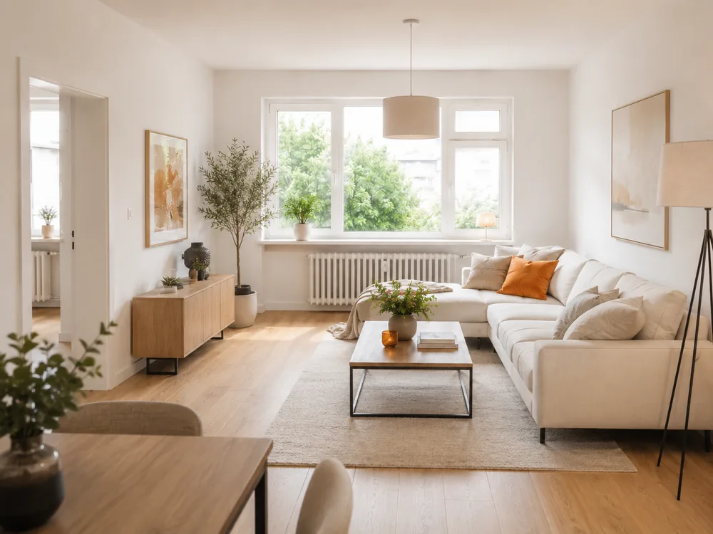 Modern renovierte Wohnung nach der Renovierung in Duisburg