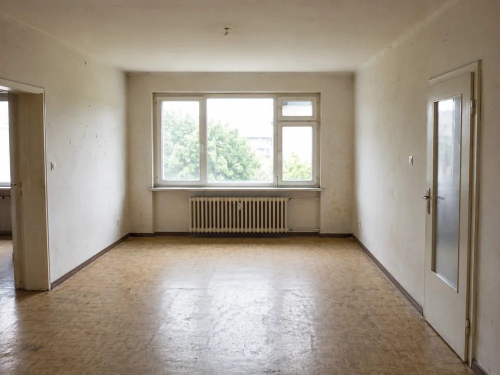 Alte Wohnung vor der Renovierung in Duisburg