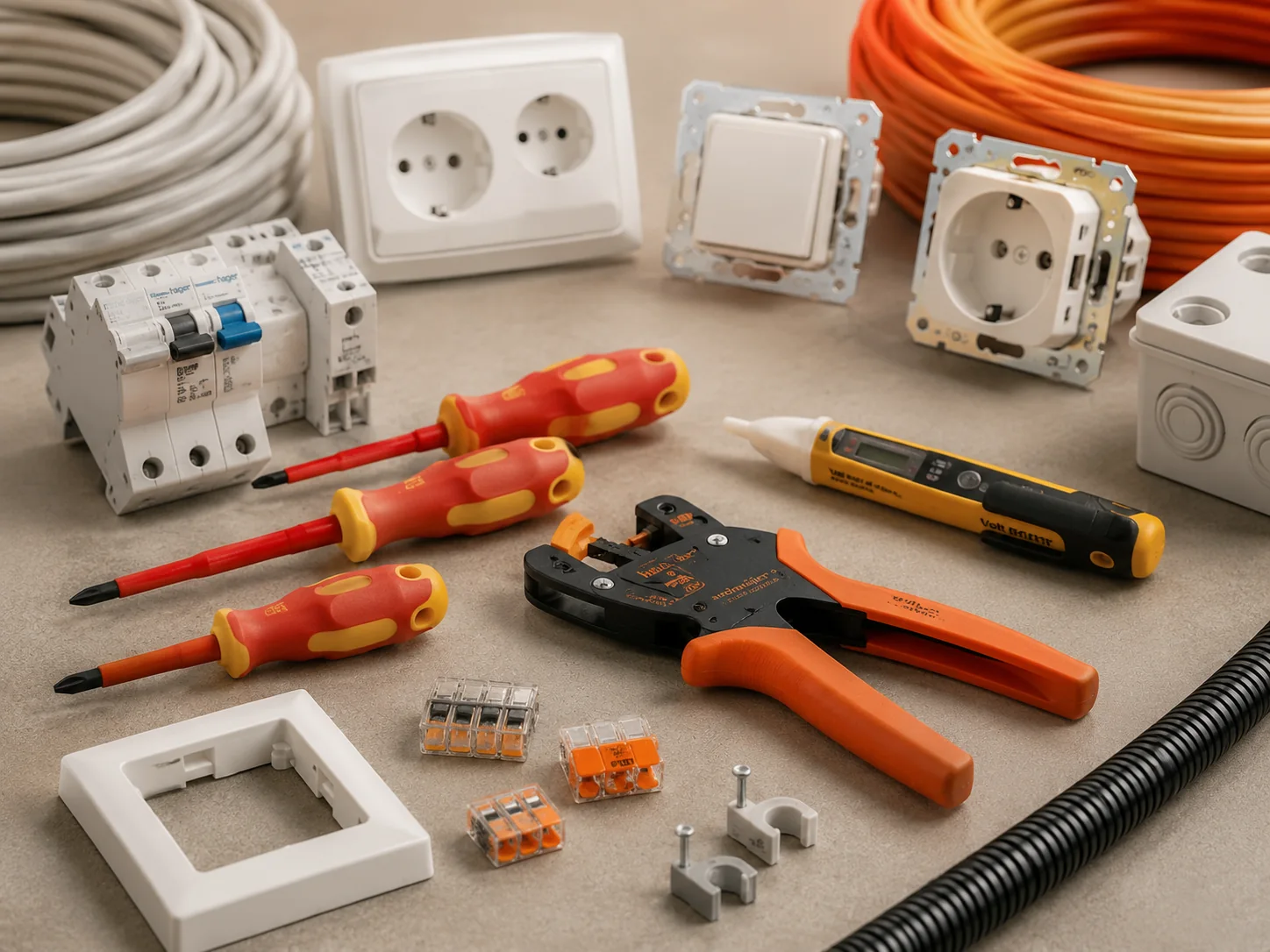 Material und Werkzeug für Elektroarbeiten in Duisburg